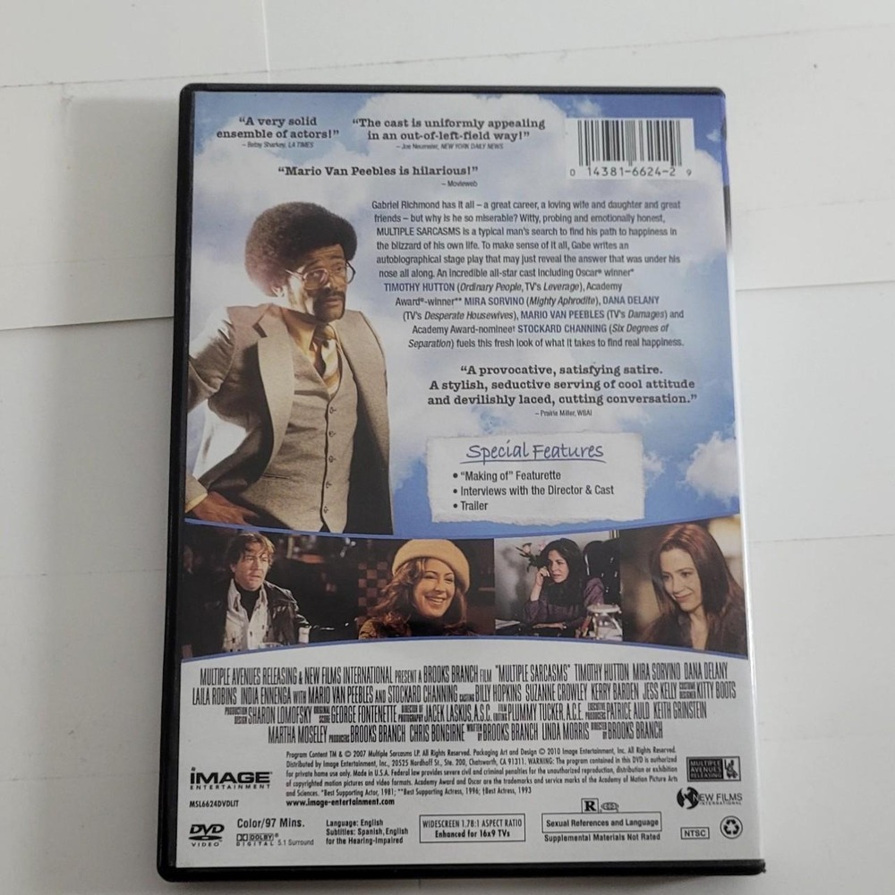 Multiple Sarcasms DVD - Picture 4 of 4